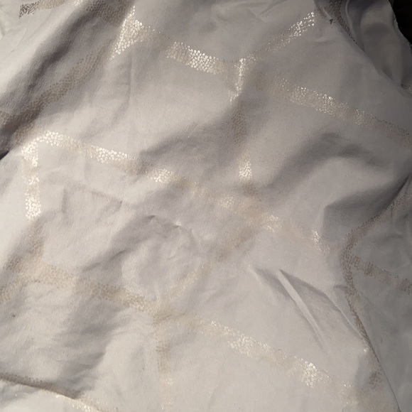 Twin XL bed bedding comforter with Sham grey & silver College Dorm size bed - Picture 4 of 9